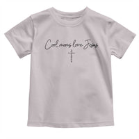 Cool Moms Love Jesus Toddler T Shirt Christian Mom Floral Mama Mothers Day