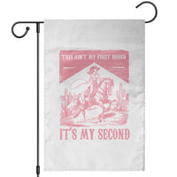 Toddler Baby Girl 2nd Birthday Garden Flag This Aint My First Rodeo Its My Second - Wonder Print Shop