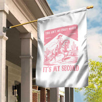 Toddler Baby Girl 2nd Birthday Garden Flag This Aint My First Rodeo Its My Second - Wonder Print Shop
