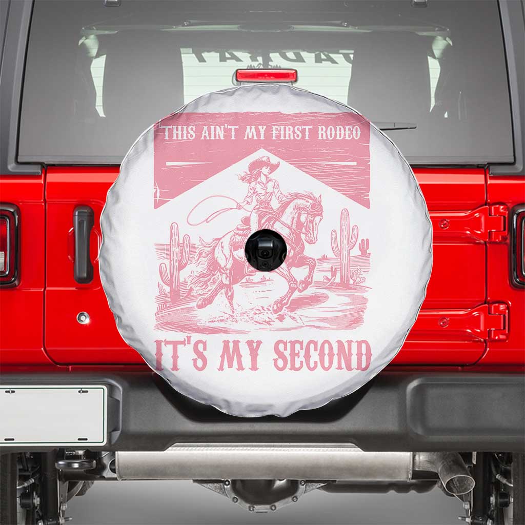 Toddler Baby Girl 2nd Birthday Spare Tire Cover This Aint My First Rodeo Its My Second - Wonder Print Shop