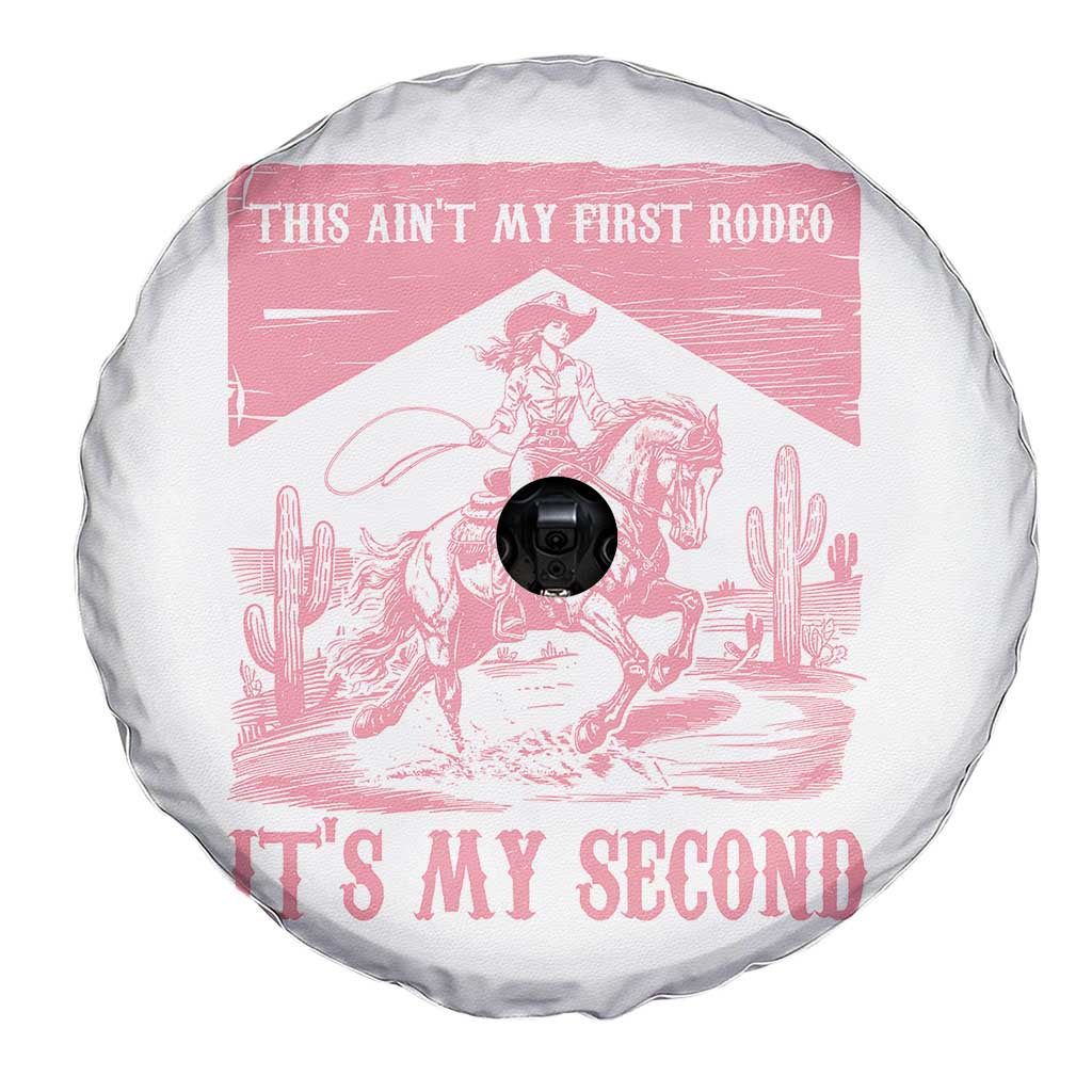Toddler Baby Girl 2nd Birthday Spare Tire Cover This Aint My First Rodeo Its My Second - Wonder Print Shop