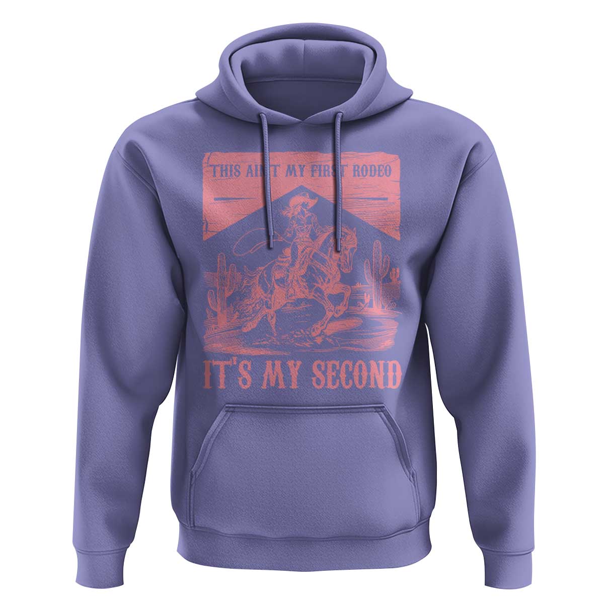Toddler Baby Girl 2nd Birthday Hoodie This Aint My First Rodeo Its My Second - Wonder Print Shop