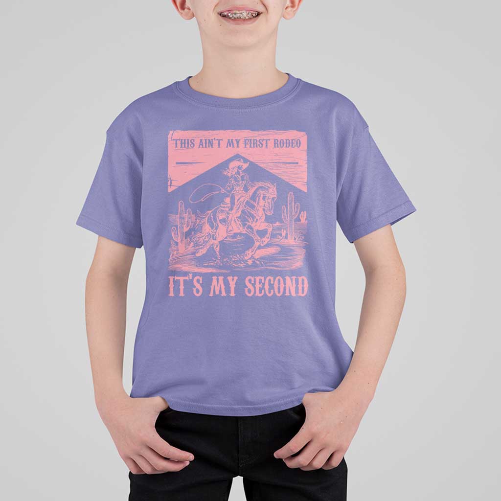 Toddler Baby Girl 2nd Birthday T Shirt For Kid This Aint My First Rodeo Its My Second - Wonder Print Shop