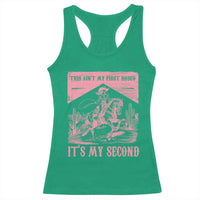 Toddler Baby Girl 2nd Birthday Racerback Tank Top This Aint My First Rodeo Its My Second - Wonder Print Shop