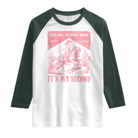 Toddler Baby Girl 2nd Birthday Raglan Shirt This Aint My First Rodeo Its My Second - Wonder Print Shop