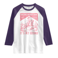 Toddler Baby Girl 2nd Birthday Raglan Shirt This Aint My First Rodeo Its My Second - Wonder Print Shop