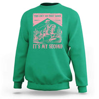 Toddler Baby Girl 2nd Birthday Sweatshirt This Aint My First Rodeo Its My Second - Wonder Print Shop