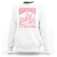 Toddler Baby Girl 2nd Birthday Sweatshirt This Aint My First Rodeo Its My Second - Wonder Print Shop