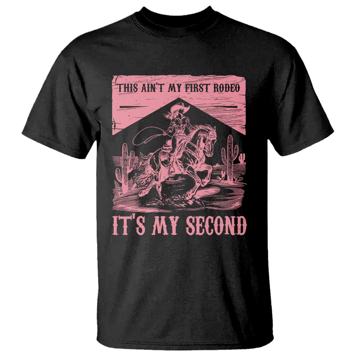 Toddler Baby Girl 2nd Birthday T Shirt This Aint My First Rodeo Its My Second - Wonder Print Shop