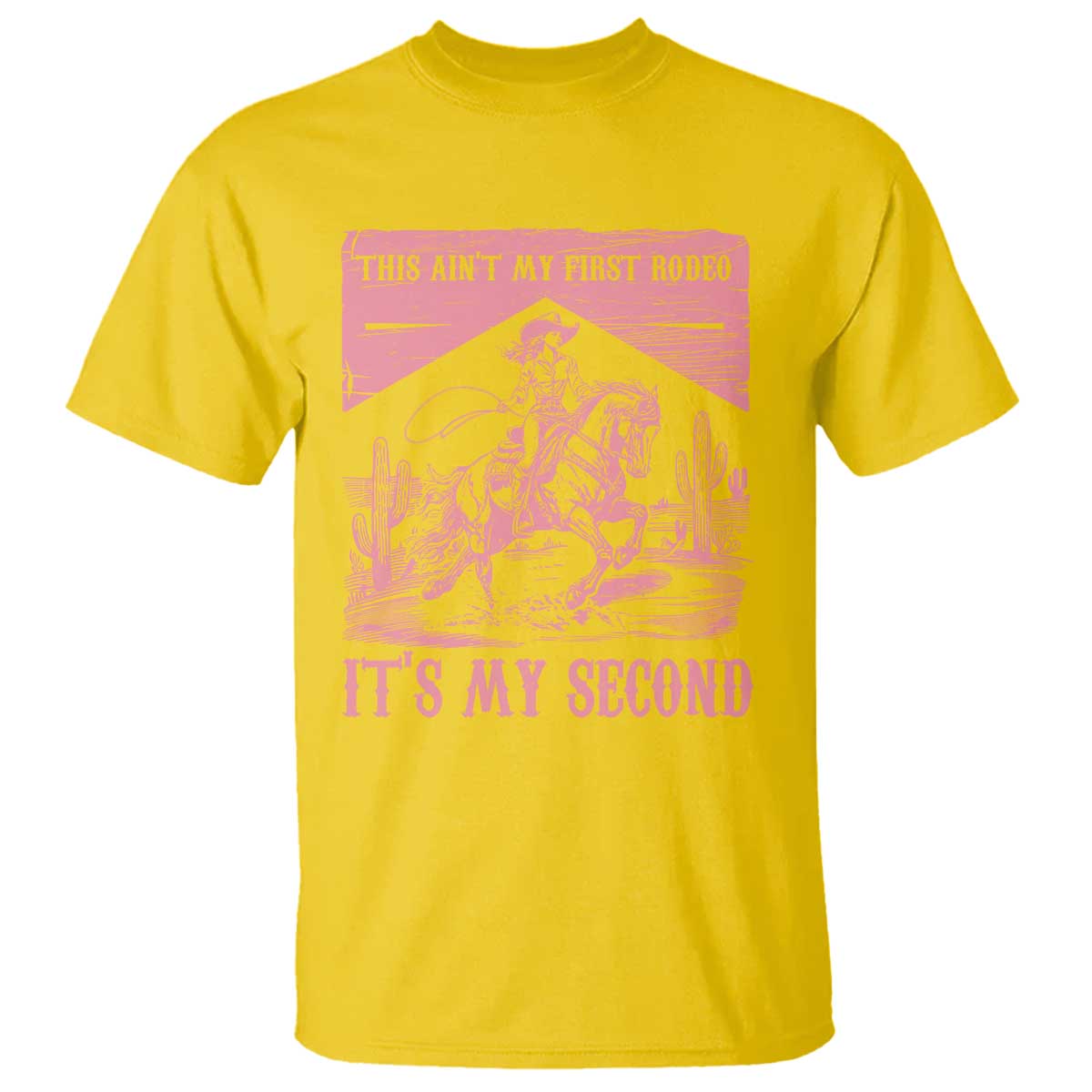 Toddler Baby Girl 2nd Birthday T Shirt This Aint My First Rodeo Its My Second - Wonder Print Shop