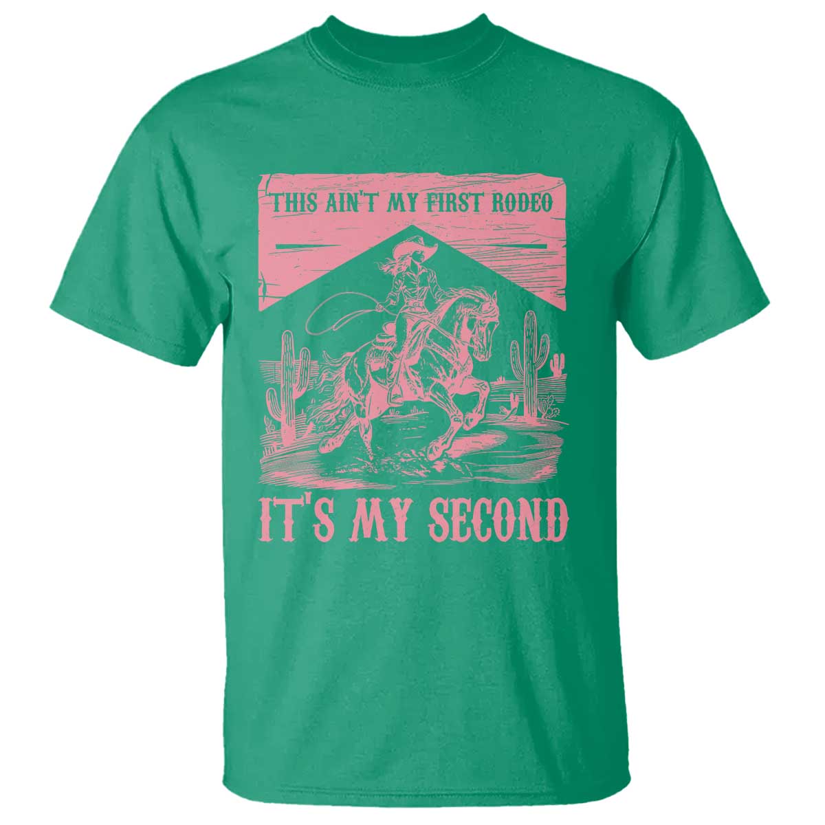 Toddler Baby Girl 2nd Birthday T Shirt This Aint My First Rodeo Its My Second - Wonder Print Shop