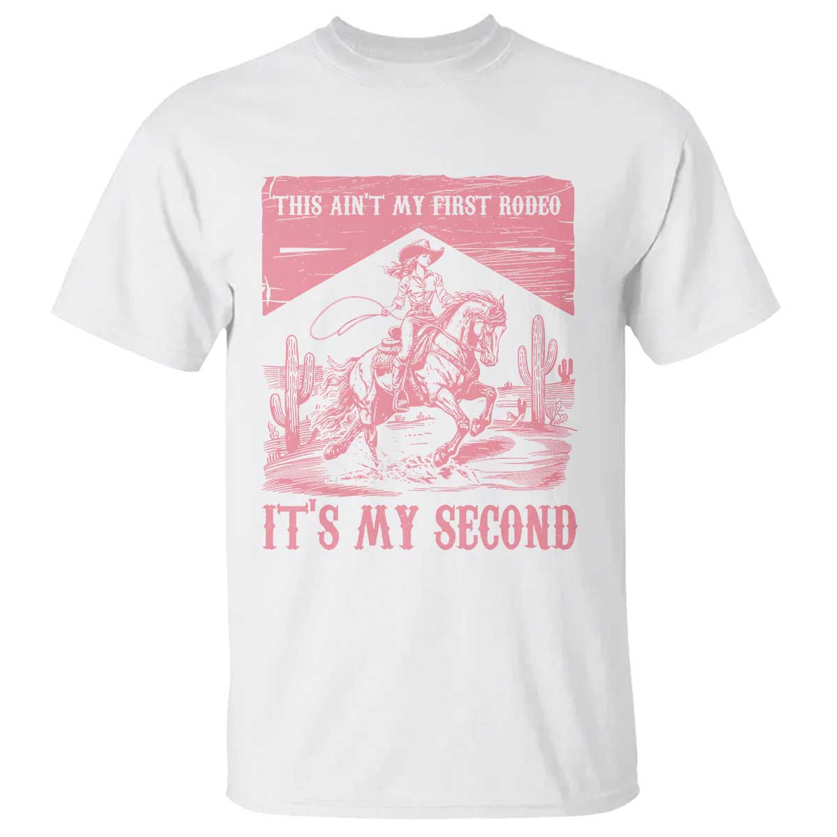 Toddler Baby Girl 2nd Birthday T Shirt This Aint My First Rodeo Its My Second - Wonder Print Shop