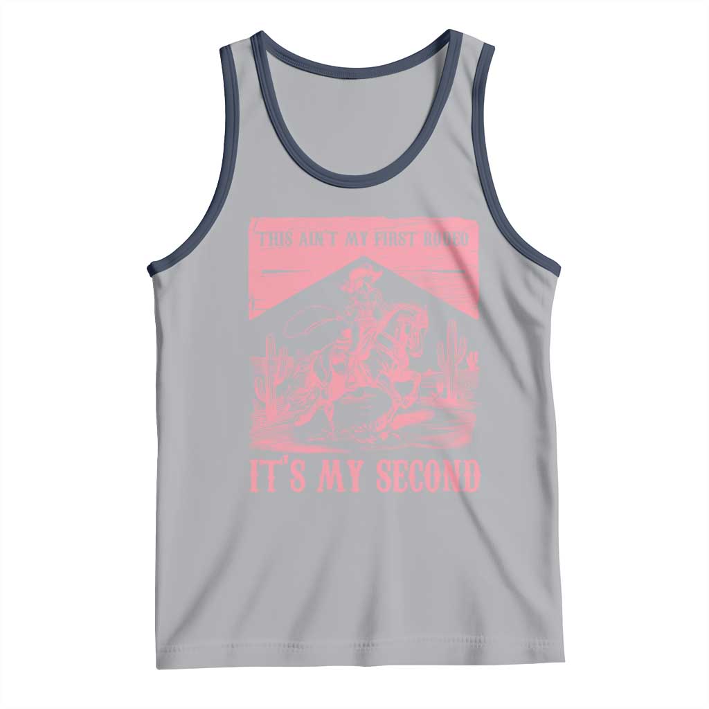 Toddler Baby Girl 2nd Birthday Tank Top This Aint My First Rodeo Its My Second - Wonder Print Shop