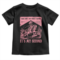 Toddler Baby Girl 2nd Birthday Toddler T Shirt This Aint My First Rodeo Its My Second - Wonder Print Shop