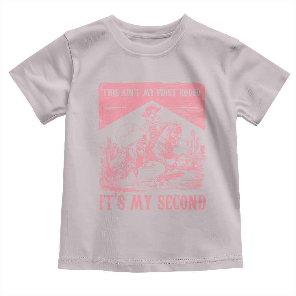 Toddler Baby Girl 2nd Birthday Toddler T Shirt This Aint My First Rodeo Its My Second - Wonder Print Shop