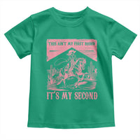 Toddler Baby Girl 2nd Birthday Toddler T Shirt This Aint My First Rodeo Its My Second - Wonder Print Shop