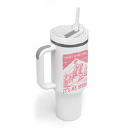 Toddler Baby Girl 2nd Birthday Tumbler With Handle This Aint My First Rodeo Its My Second - Wonder Print Shop