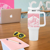 Toddler Baby Girl 2nd Birthday Tumbler With Handle This Aint My First Rodeo Its My Second - Wonder Print Shop