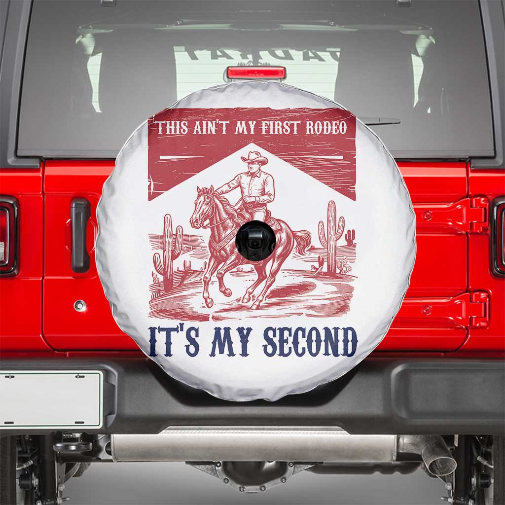 Toddler Baby Boy 2nd Birthday Spare Tire Cover This Aint My First Rodeo Its My Second - Wonder Print Shop