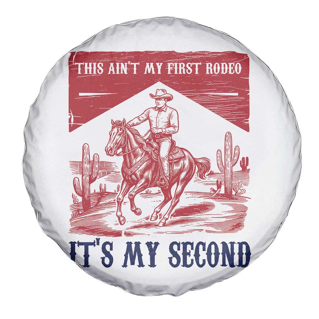 Toddler Baby Boy 2nd Birthday Spare Tire Cover This Aint My First Rodeo Its My Second - Wonder Print Shop