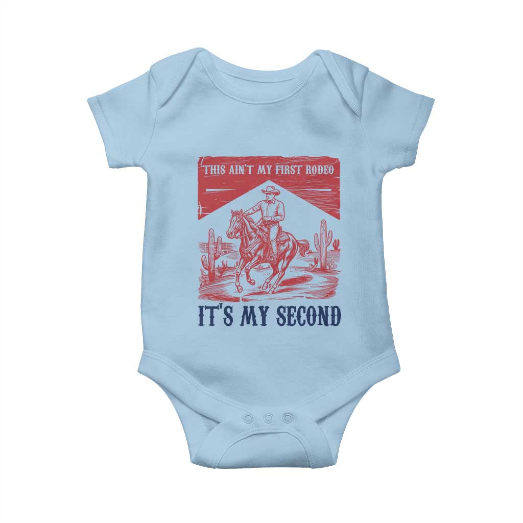 Toddler Baby Boy 2nd Birthday Baby Onesie This Aint My First Rodeo Its My Second - Wonder Print Shop