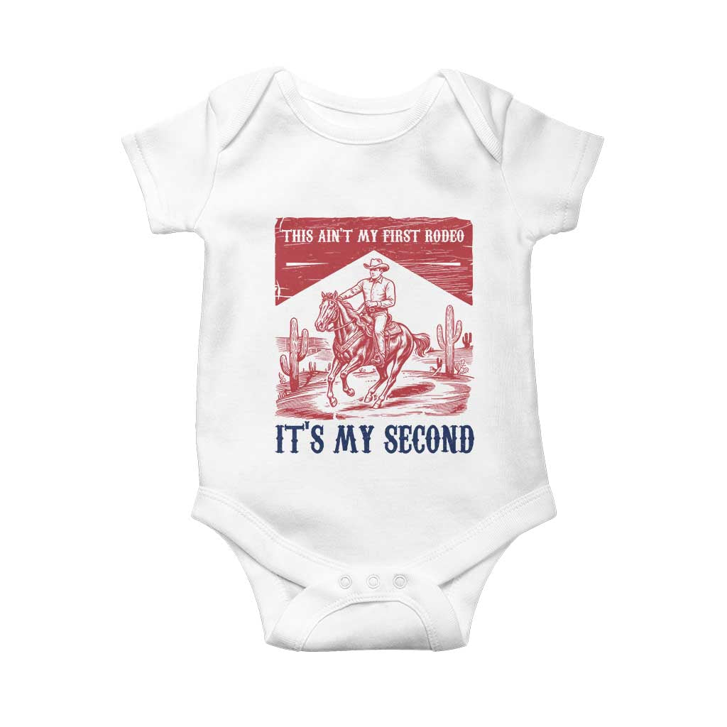 Toddler Baby Boy 2nd Birthday Baby Onesie This Aint My First Rodeo Its My Second - Wonder Print Shop