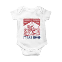 Toddler Baby Boy 2nd Birthday Baby Onesie This Aint My First Rodeo Its My Second - Wonder Print Shop