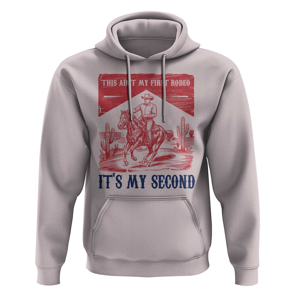 Toddler Baby Boy 2nd Birthday Hoodie This Aint My First Rodeo Its My Second - Wonder Print Shop