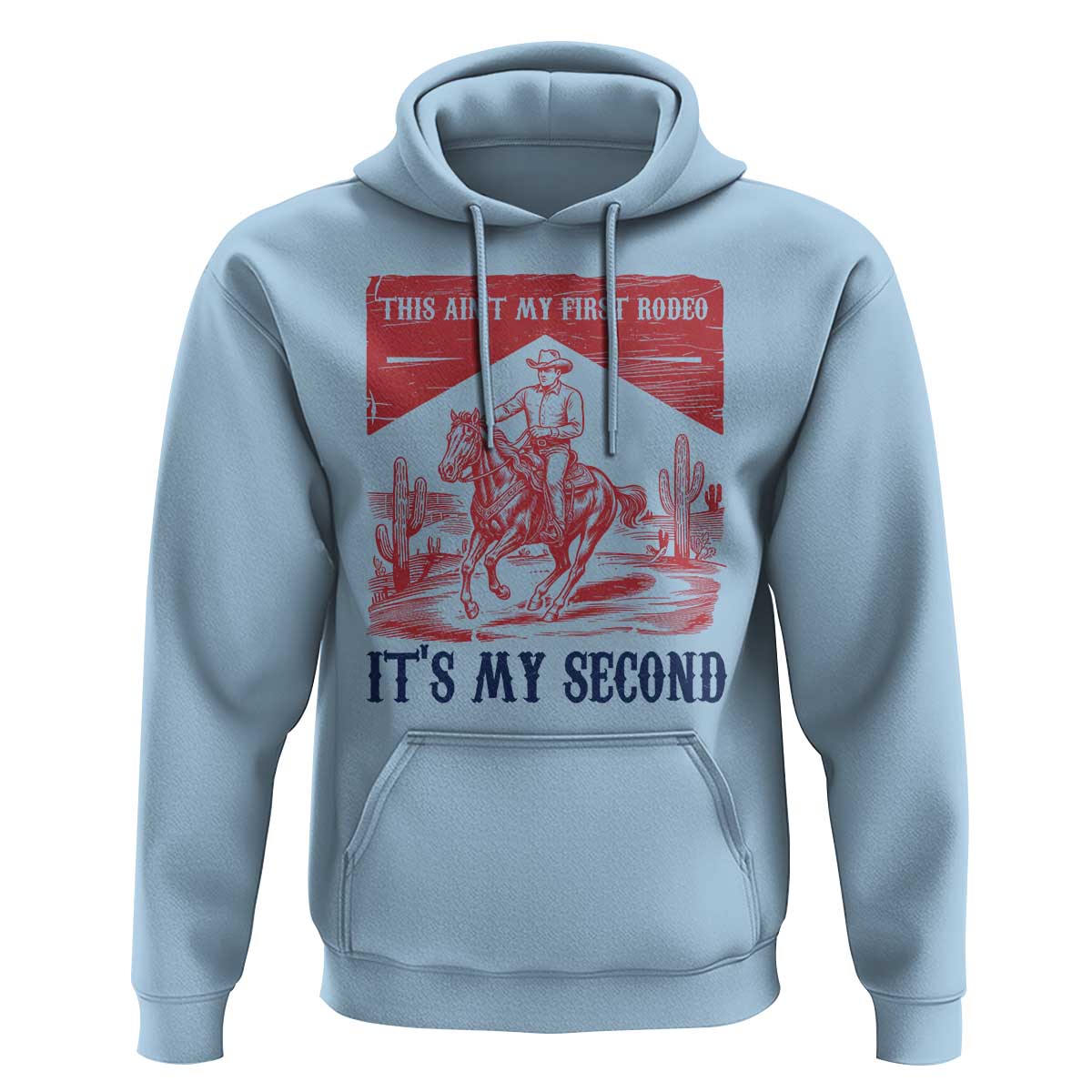 Toddler Baby Boy 2nd Birthday Hoodie This Aint My First Rodeo Its My Second - Wonder Print Shop