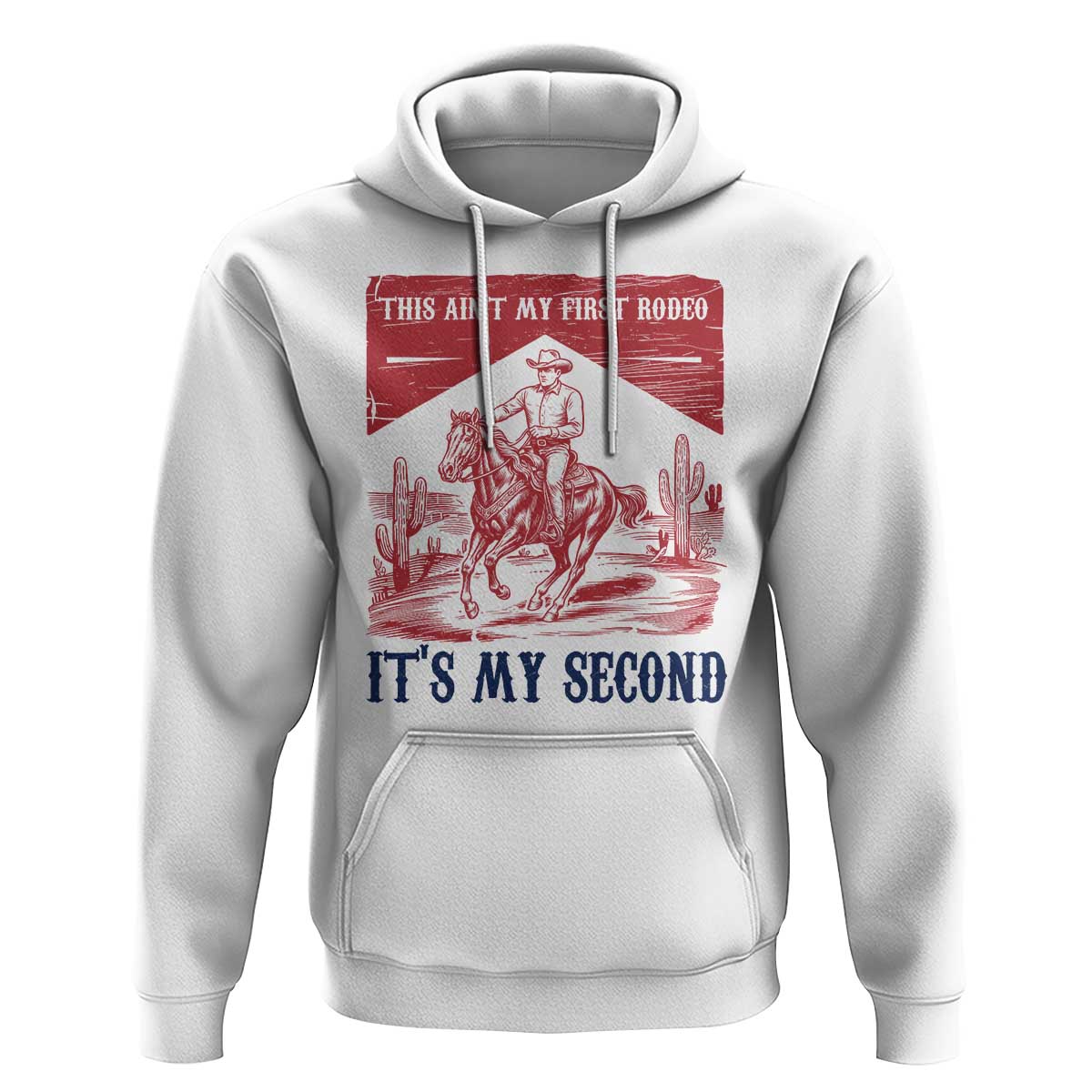 Toddler Baby Boy 2nd Birthday Hoodie This Aint My First Rodeo Its My Second - Wonder Print Shop