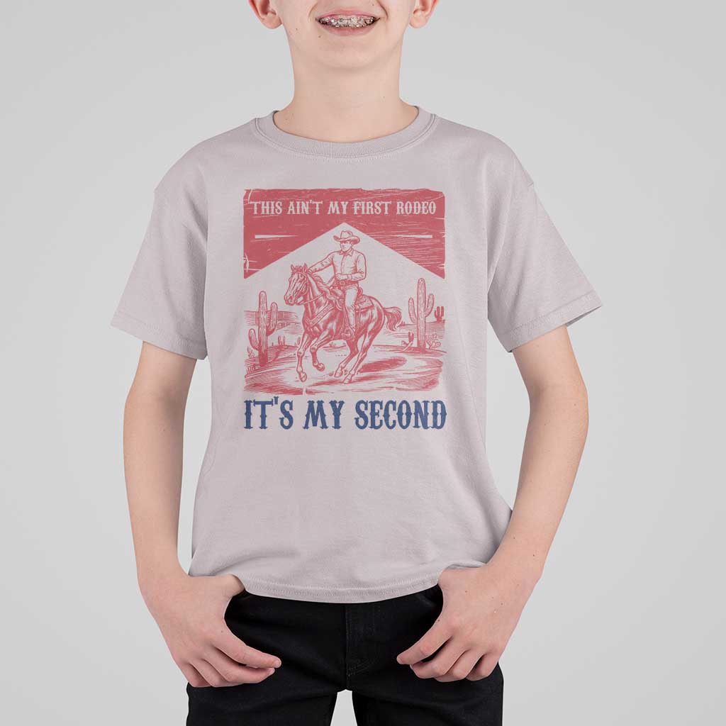 Toddler Baby Boy 2nd Birthday T Shirt For Kid This Aint My First Rodeo Its My Second - Wonder Print Shop