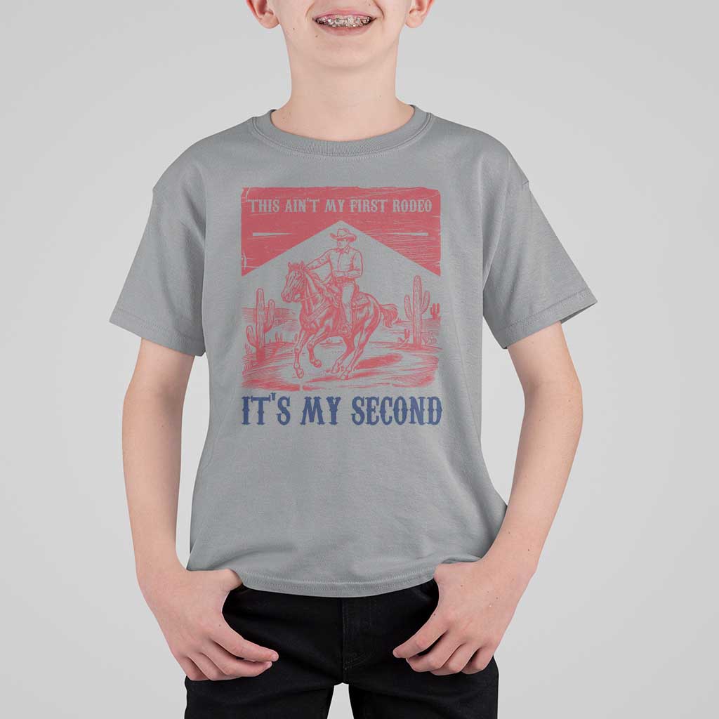 Toddler Baby Boy 2nd Birthday T Shirt For Kid This Aint My First Rodeo Its My Second - Wonder Print Shop