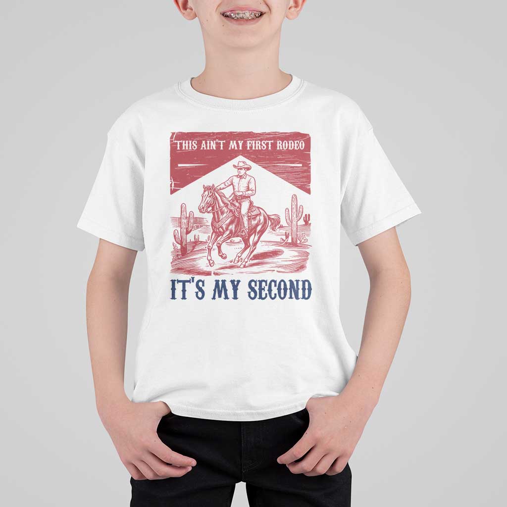 Toddler Baby Boy 2nd Birthday T Shirt For Kid This Aint My First Rodeo Its My Second - Wonder Print Shop