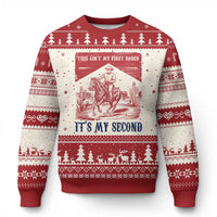 Toddler Baby Boy 2nd Birthday Ugly Christmas Sweater This Aint My First Rodeo Its My Second - Wonder Print Shop
