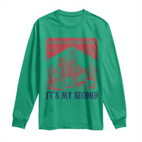 Toddler Baby Boy 2nd Birthday Long Sleeve Shirt This Aint My First Rodeo Its My Second - Wonder Print Shop