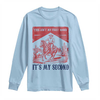Toddler Baby Boy 2nd Birthday Long Sleeve Shirt This Aint My First Rodeo Its My Second - Wonder Print Shop