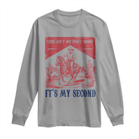 Toddler Baby Boy 2nd Birthday Long Sleeve Shirt This Aint My First Rodeo Its My Second - Wonder Print Shop