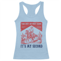Toddler Baby Boy 2nd Birthday Racerback Tank Top This Aint My First Rodeo Its My Second - Wonder Print Shop
