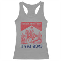 Toddler Baby Boy 2nd Birthday Racerback Tank Top This Aint My First Rodeo Its My Second - Wonder Print Shop