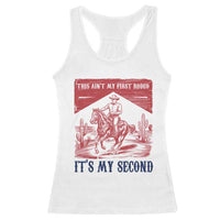 Toddler Baby Boy 2nd Birthday Racerback Tank Top This Aint My First Rodeo Its My Second - Wonder Print Shop