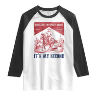Toddler Baby Boy 2nd Birthday Raglan Shirt This Aint My First Rodeo Its My Second - Wonder Print Shop