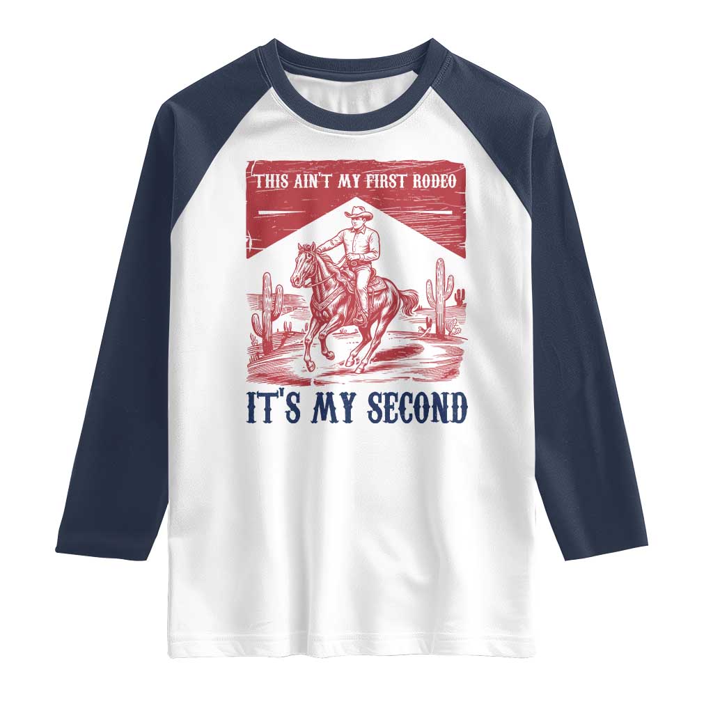 Toddler Baby Boy 2nd Birthday Raglan Shirt This Aint My First Rodeo Its My Second - Wonder Print Shop