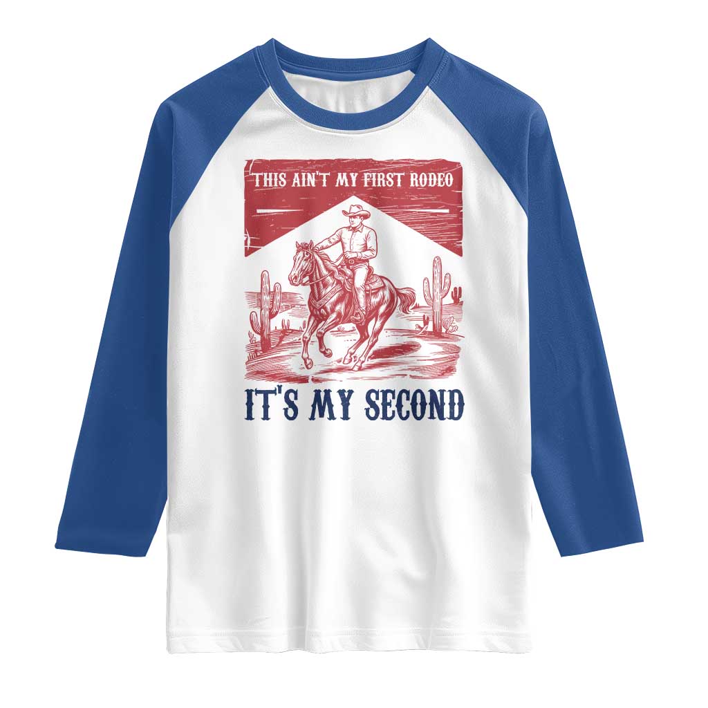 Toddler Baby Boy 2nd Birthday Raglan Shirt This Aint My First Rodeo Its My Second - Wonder Print Shop