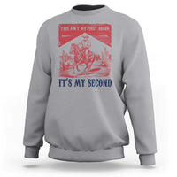 Toddler Baby Boy 2nd Birthday Sweatshirt This Aint My First Rodeo Its My Second - Wonder Print Shop