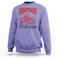 Toddler Baby Boy 2nd Birthday Sweatshirt This Aint My First Rodeo Its My Second - Wonder Print Shop