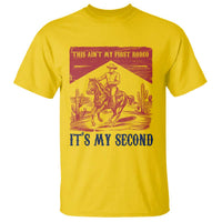 Toddler Baby Boy 2nd Birthday T Shirt This Aint My First Rodeo Its My Second - Wonder Print Shop