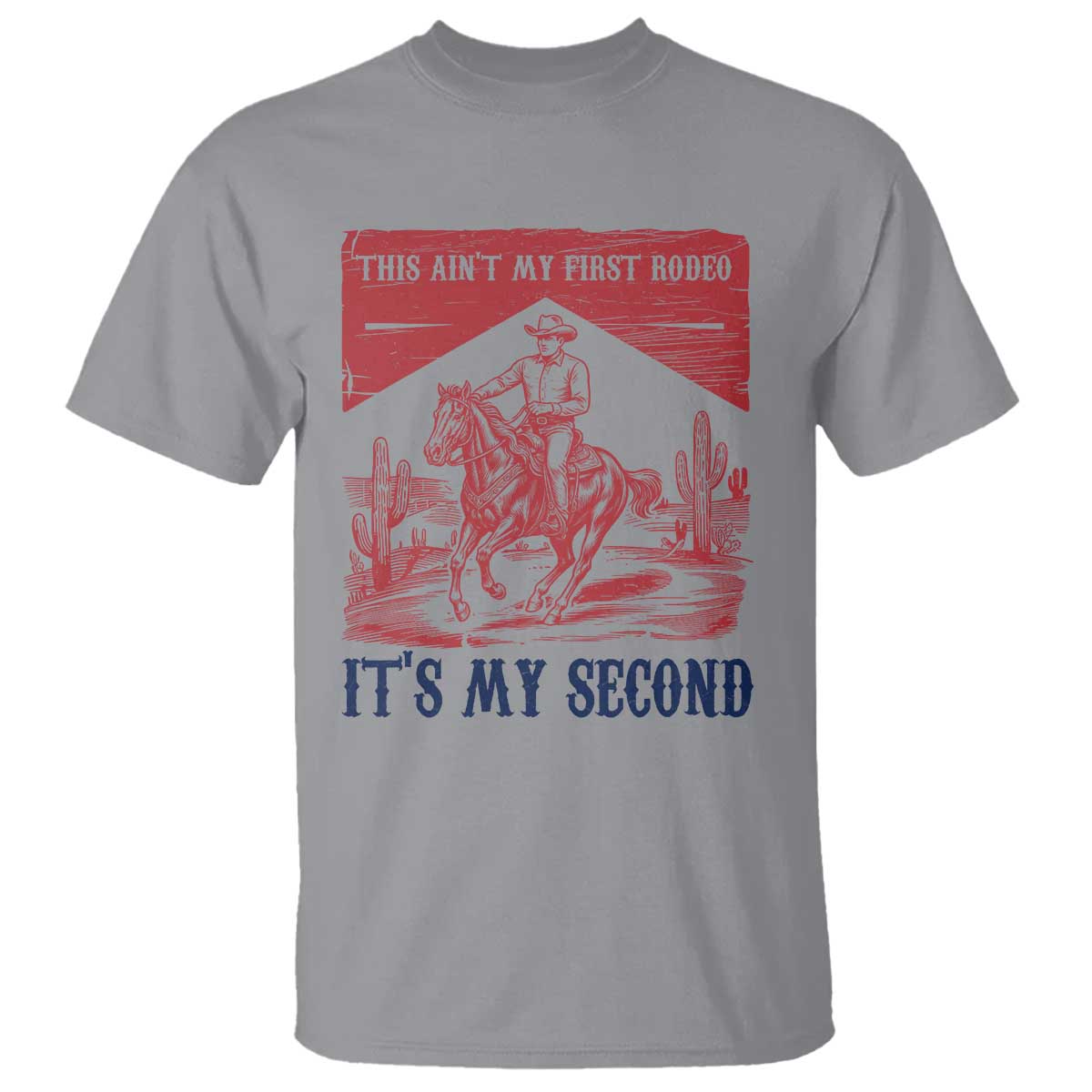 Toddler Baby Boy 2nd Birthday T Shirt This Aint My First Rodeo Its My Second - Wonder Print Shop