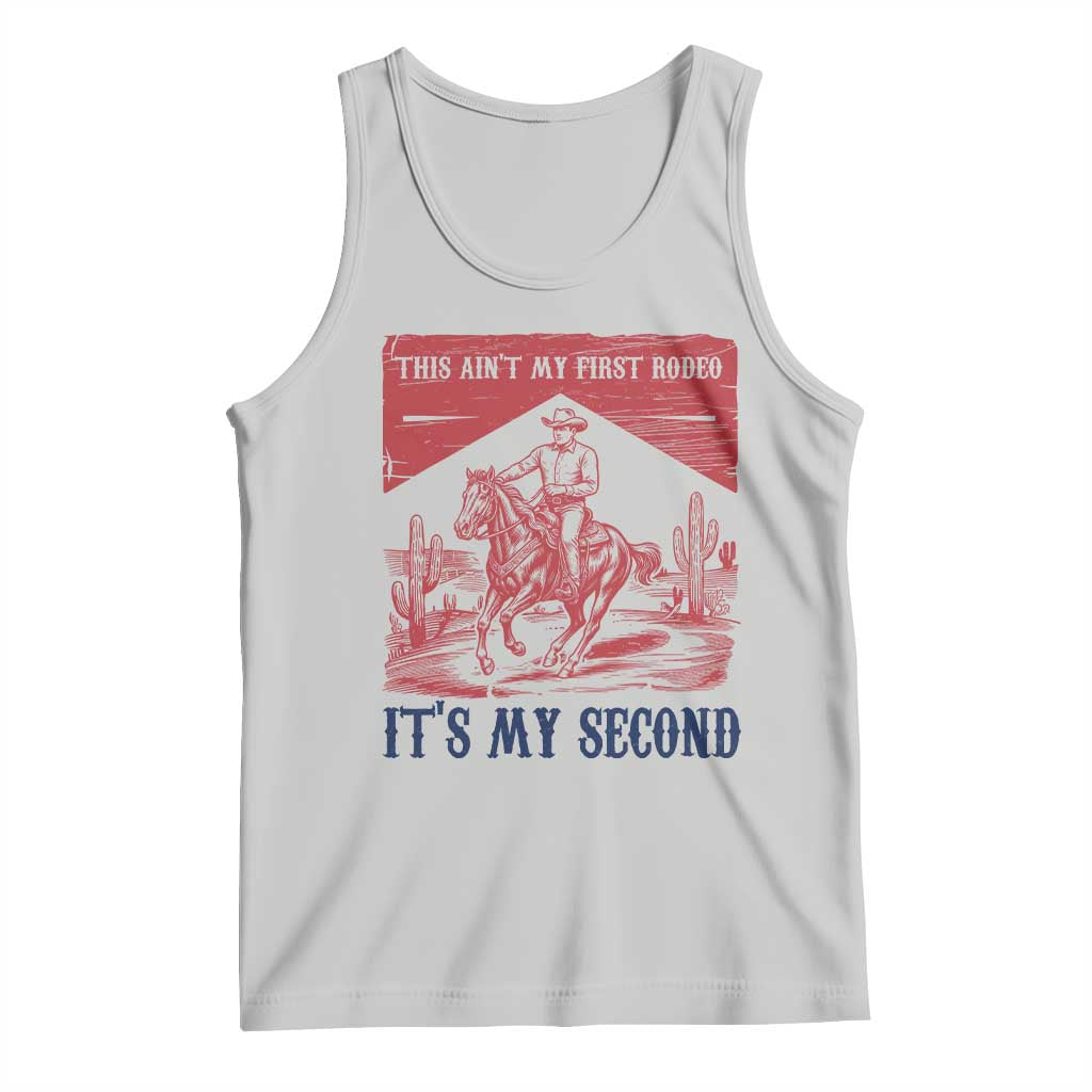 Toddler Baby Boy 2nd Birthday Tank Top This Aint My First Rodeo Its My Second - Wonder Print Shop