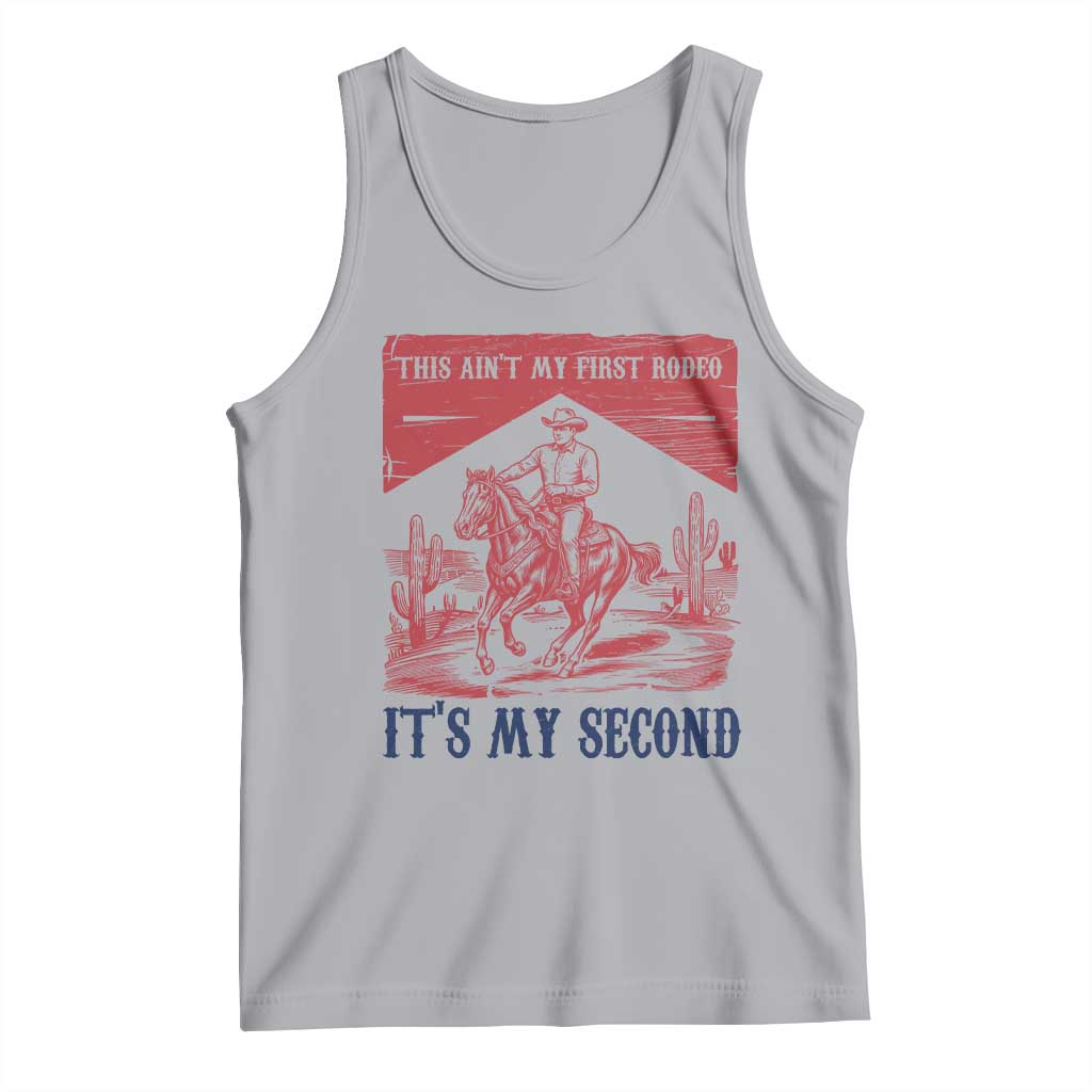 Toddler Baby Boy 2nd Birthday Tank Top This Aint My First Rodeo Its My Second - Wonder Print Shop