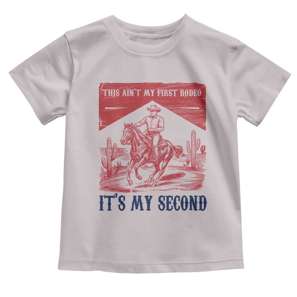 Toddler Baby Boy 2nd Birthday Toddler T Shirt This Aint My First Rodeo Its My Second - Wonder Print Shop